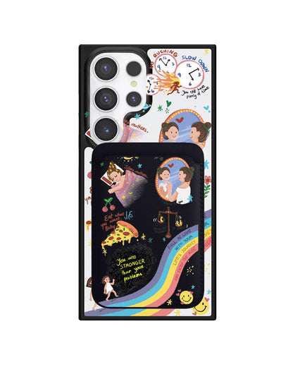 Android Magnetic Wallet Case - Self Love 2.0
