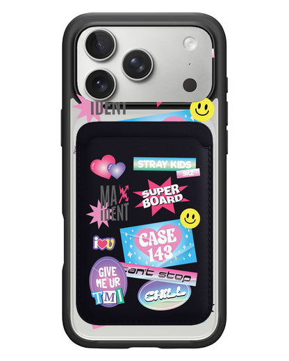 iPhone Magnetic Wallet Case - Stray Kids Case 143