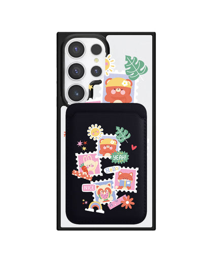 Android Magnetic Wallet Case - Animal Squad