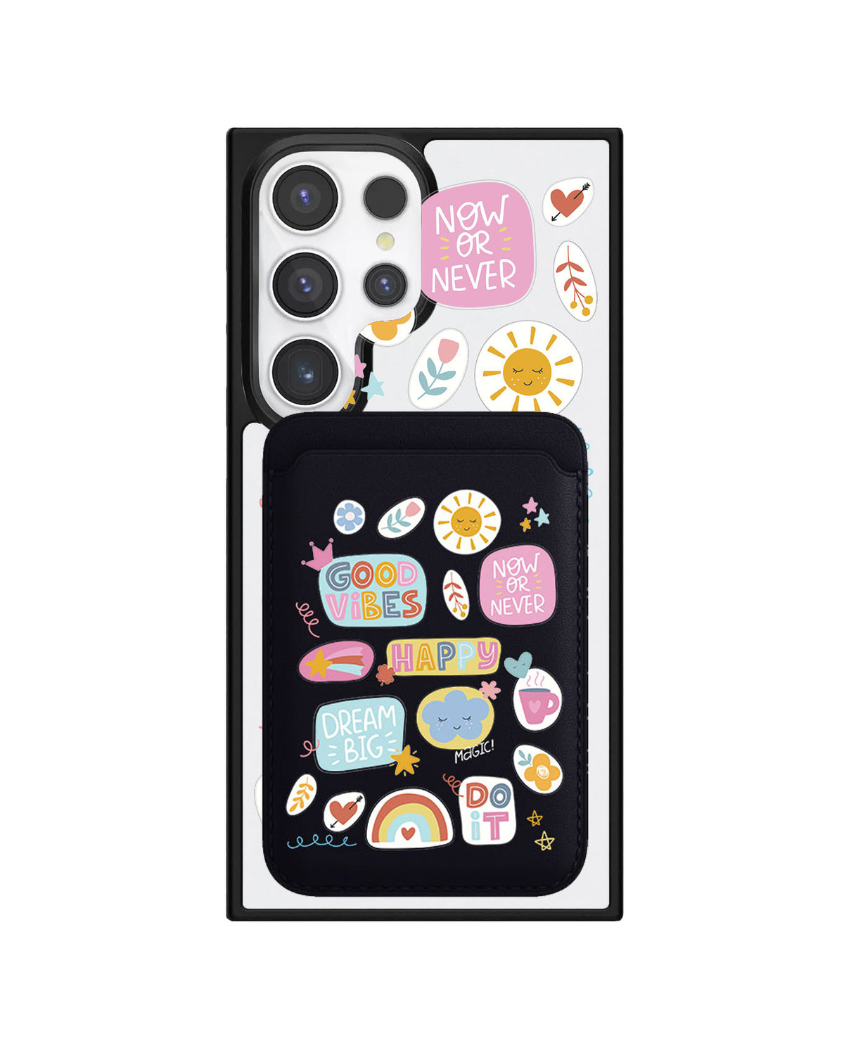 Android Magnetic Wallet Case - Good Day 2.0