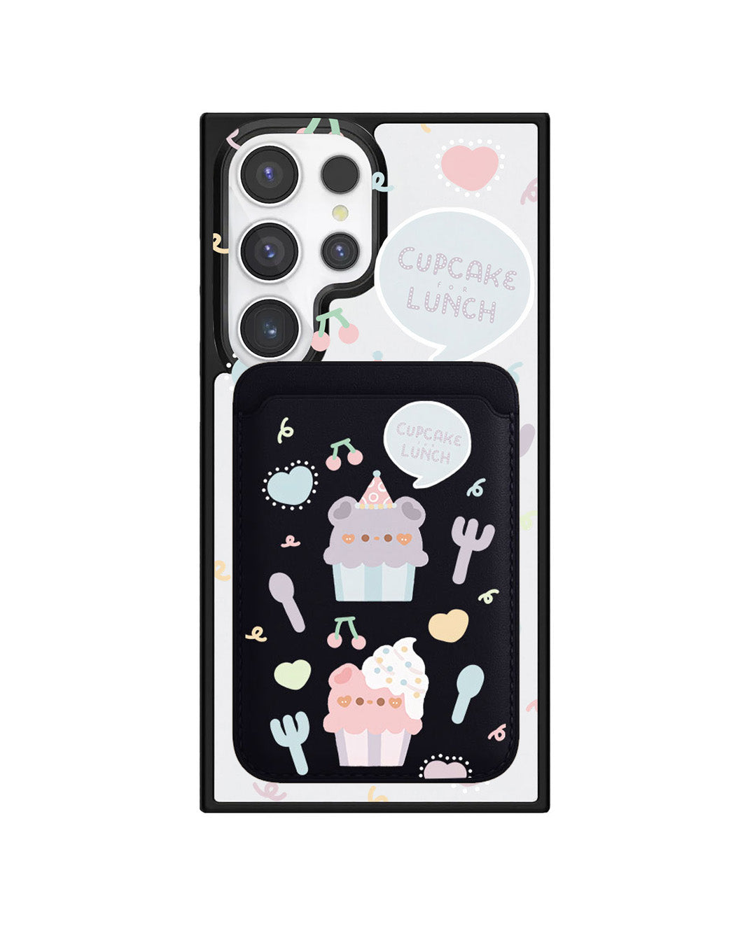 Android Magnetic Wallet Case - Cupcake