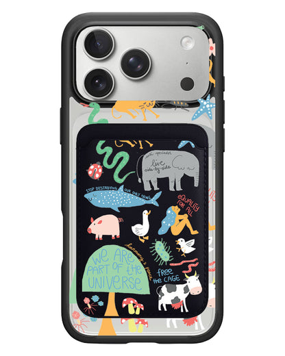 iPhone Magnetic Wallet Case - Equality