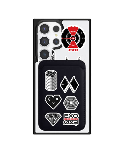 Android Magnetic Wallet Case - EXO Sticker Pack