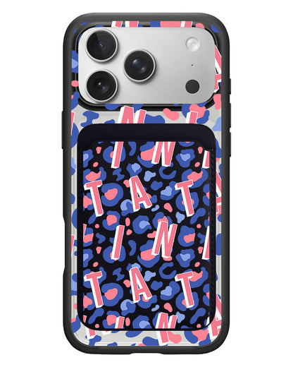 iPhone Magnetic Wallet Case - Leopard Monogram 1.0