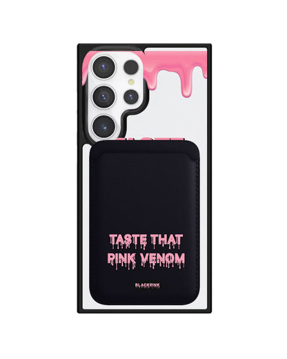 Android Magnetic Wallet Case - Pink Venom