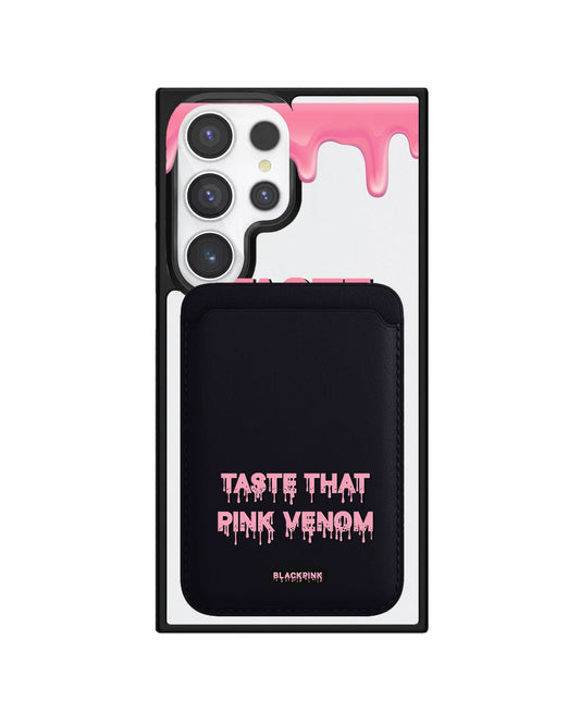 Android Magnetic Wallet Case - Pink Venom