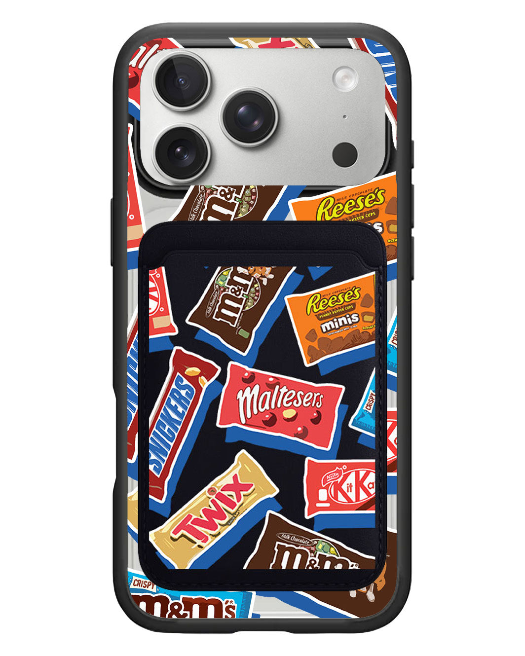iPhone Magnetic Wallet Case - Choco Sweet