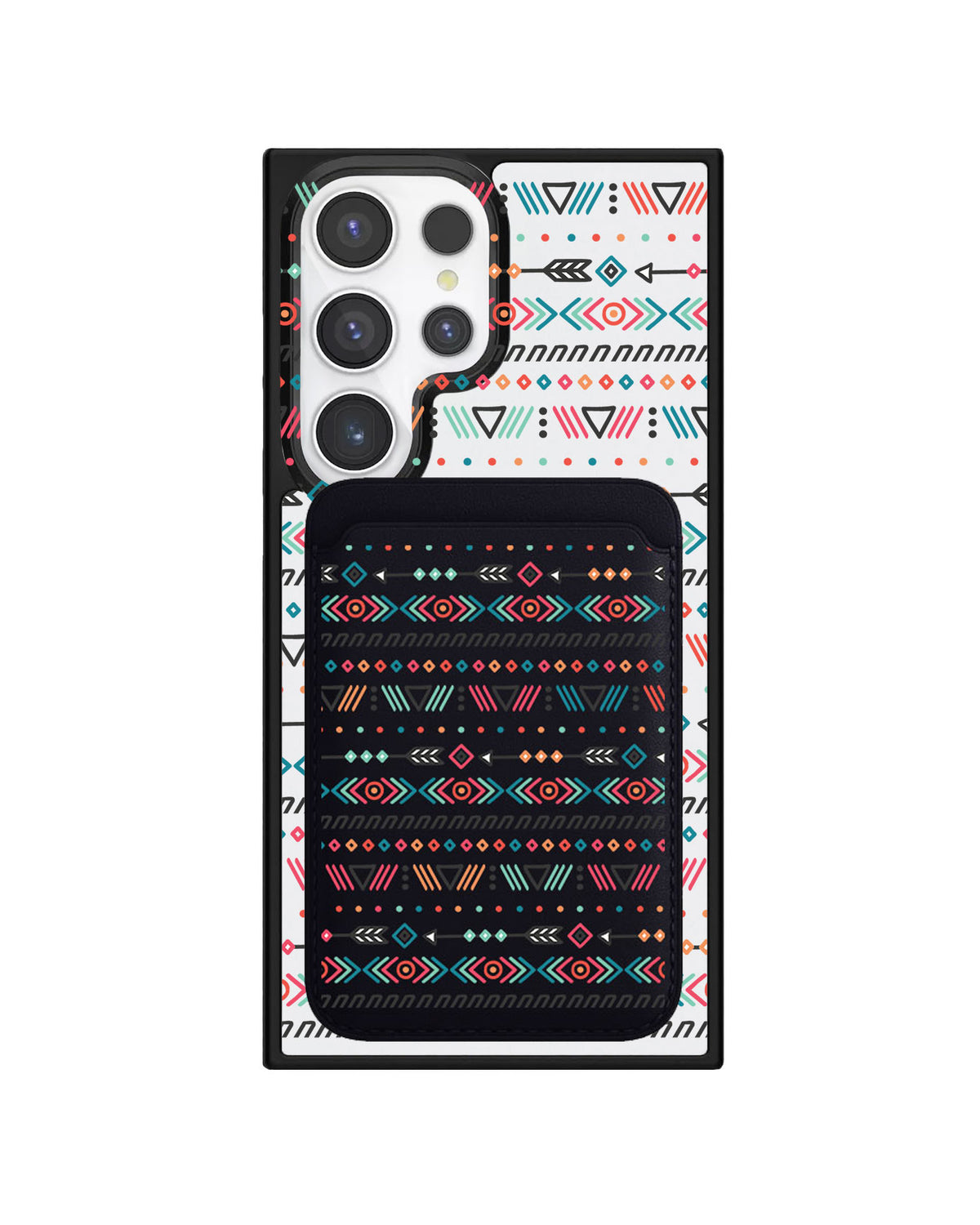 Android Magnetic Wallet Case - Ethnic 1.0