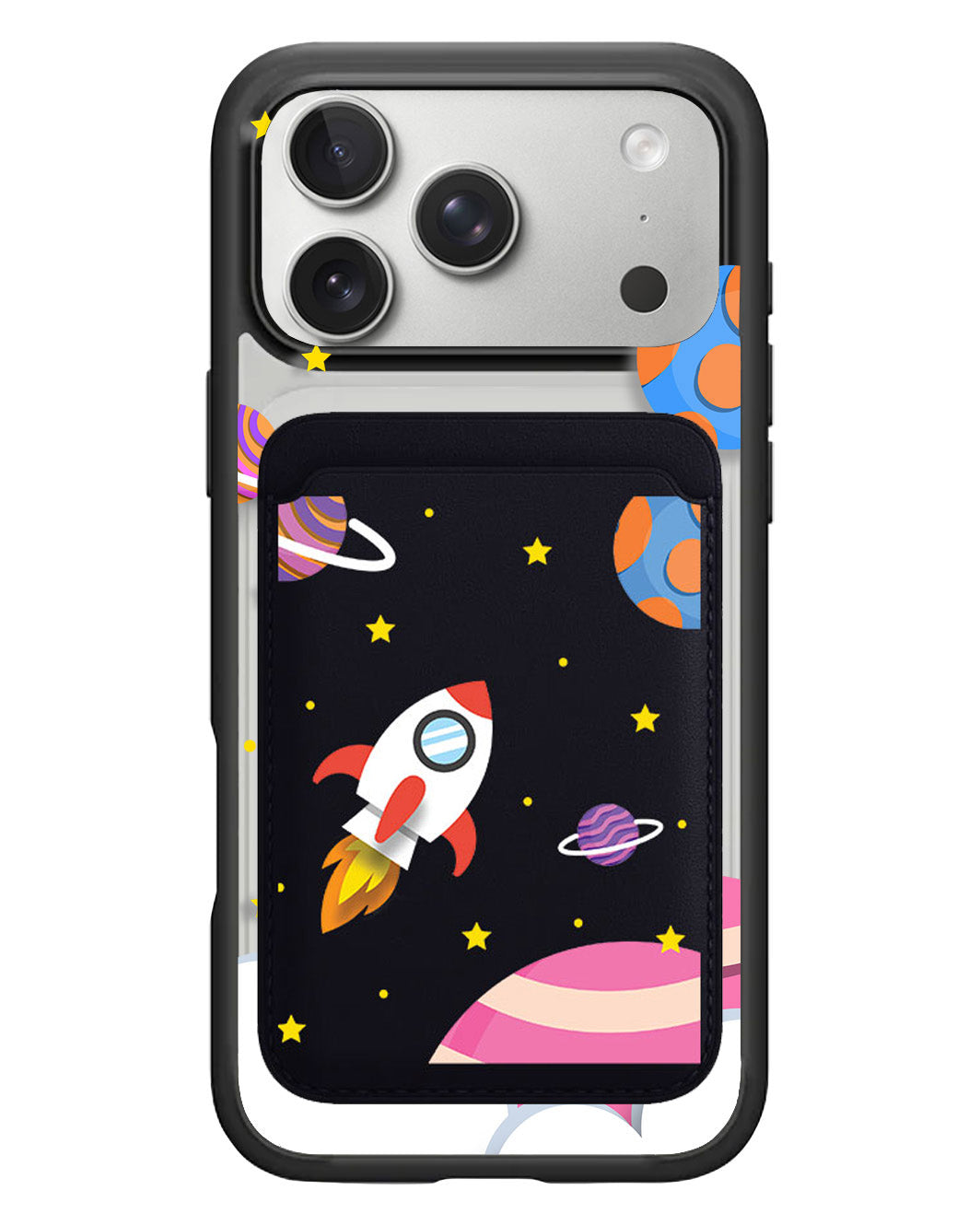 iPhone Magnetic Wallet Case - Neverland