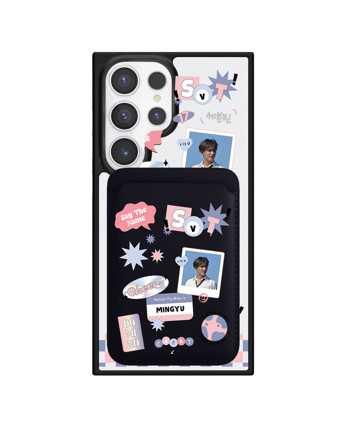 Android Magnetic Wallet Case - Seventeen World