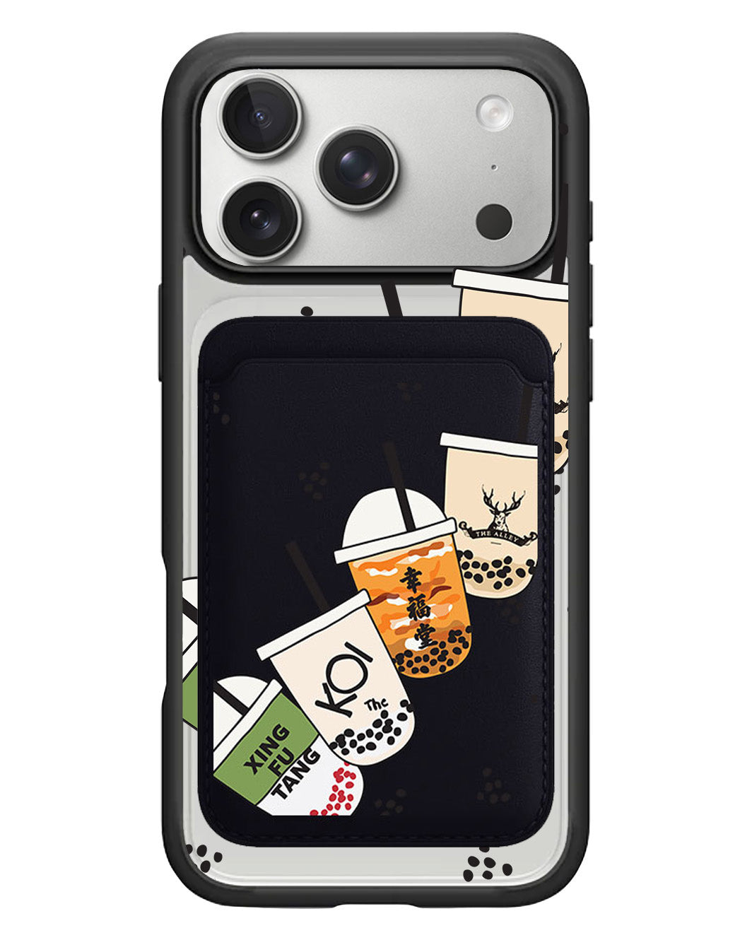 iPhone Magnetic Wallet Case - Boba 2