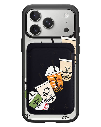 iPhone Magnetic Wallet Case - Boba 2