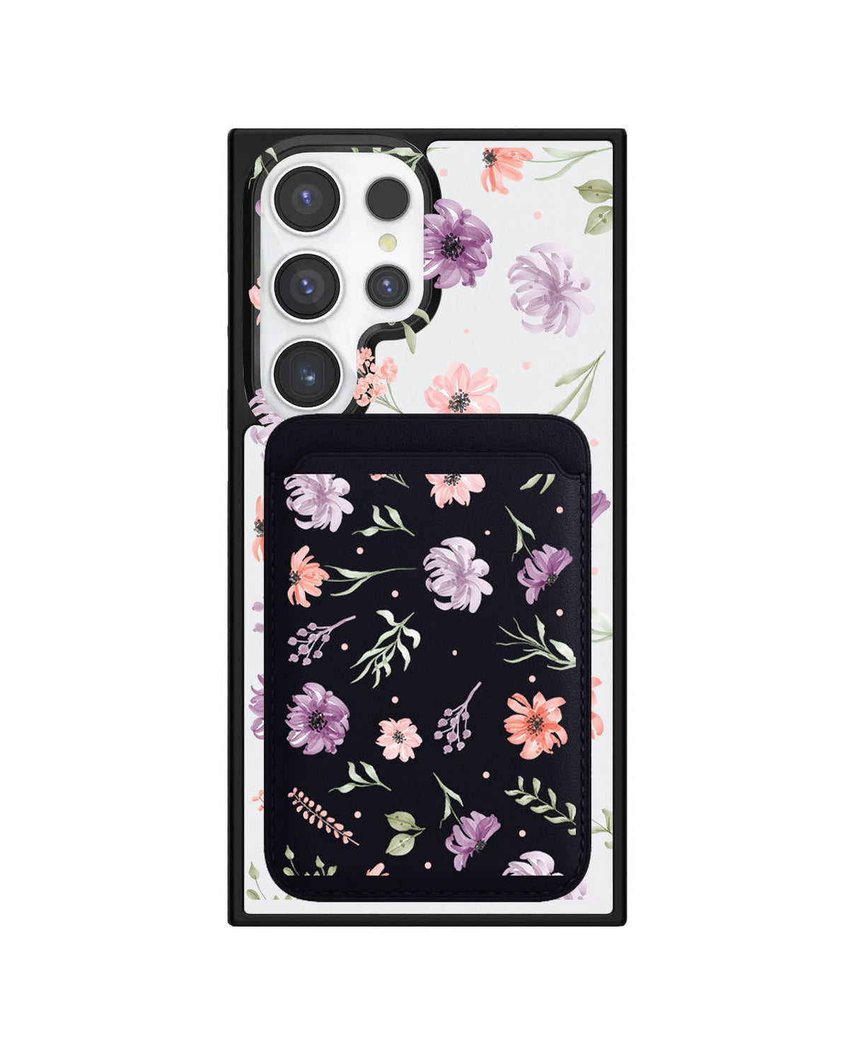Android Magnetic Wallet Case - Botanical Garden 3.0