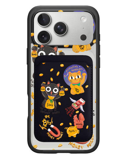 iPhone Magnetic Wallet Case - I Am... Money Magnet!!!