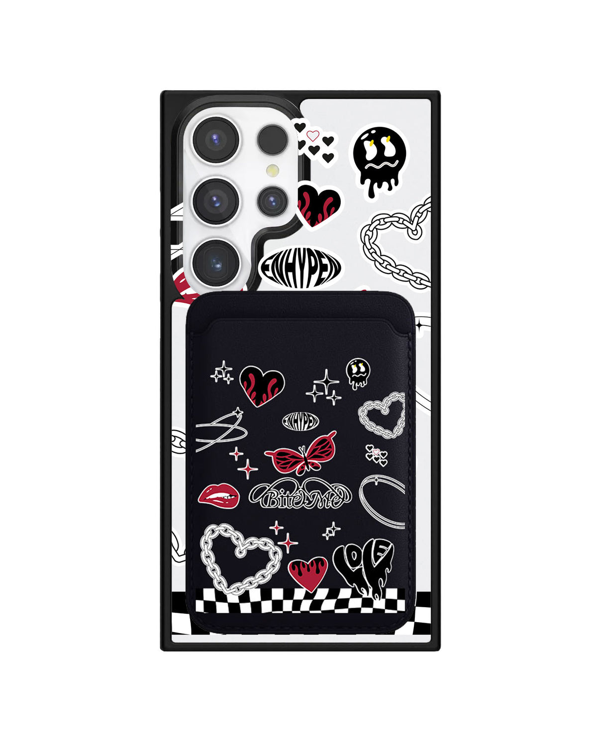Android Magnetic Wallet Case - Enhypen Bite Me