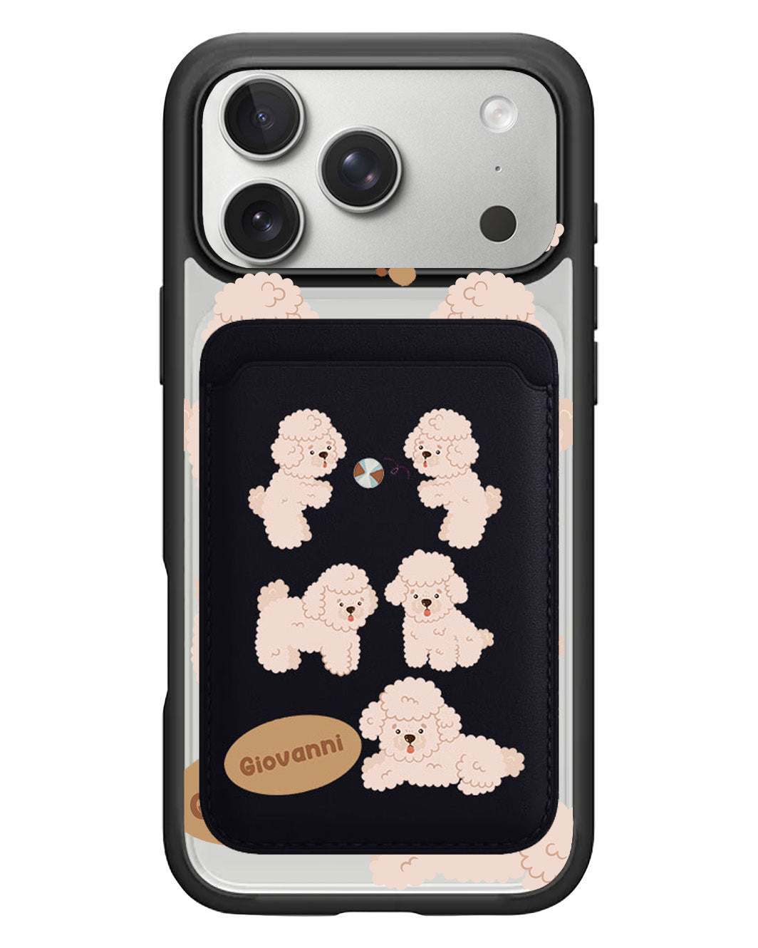 iPhone Magnetic Wallet Case - Poodle Squad 2.0