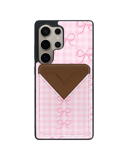 Android Avant Wallet Case - Coquette Triple Bow