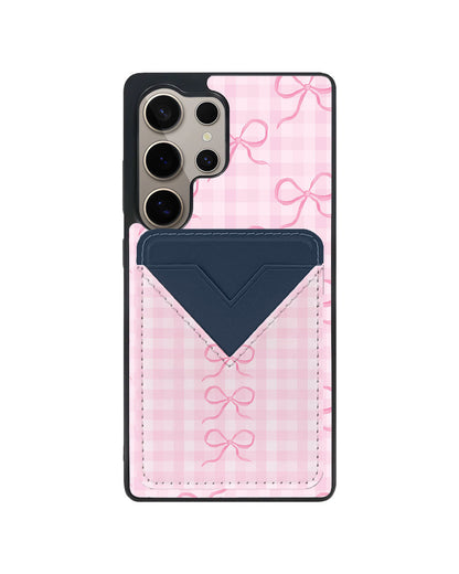Android Avant Wallet Case - Coquette Triple Bow