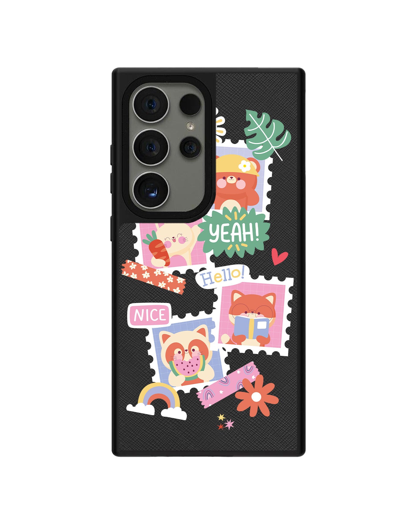 Android Leather Grip Case - Animal Squad