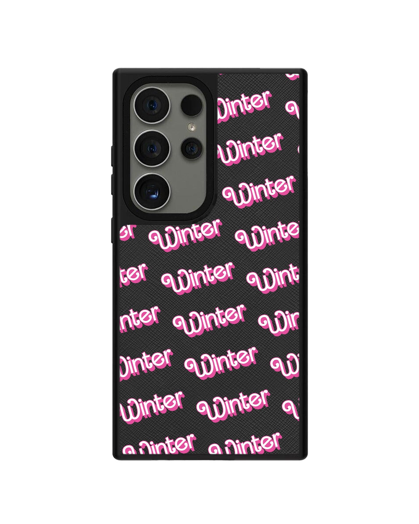 Android Leather Grip Case - Barbie Monogram