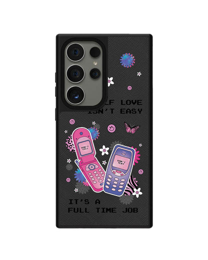Android Leather Grip - Busy Love Myself