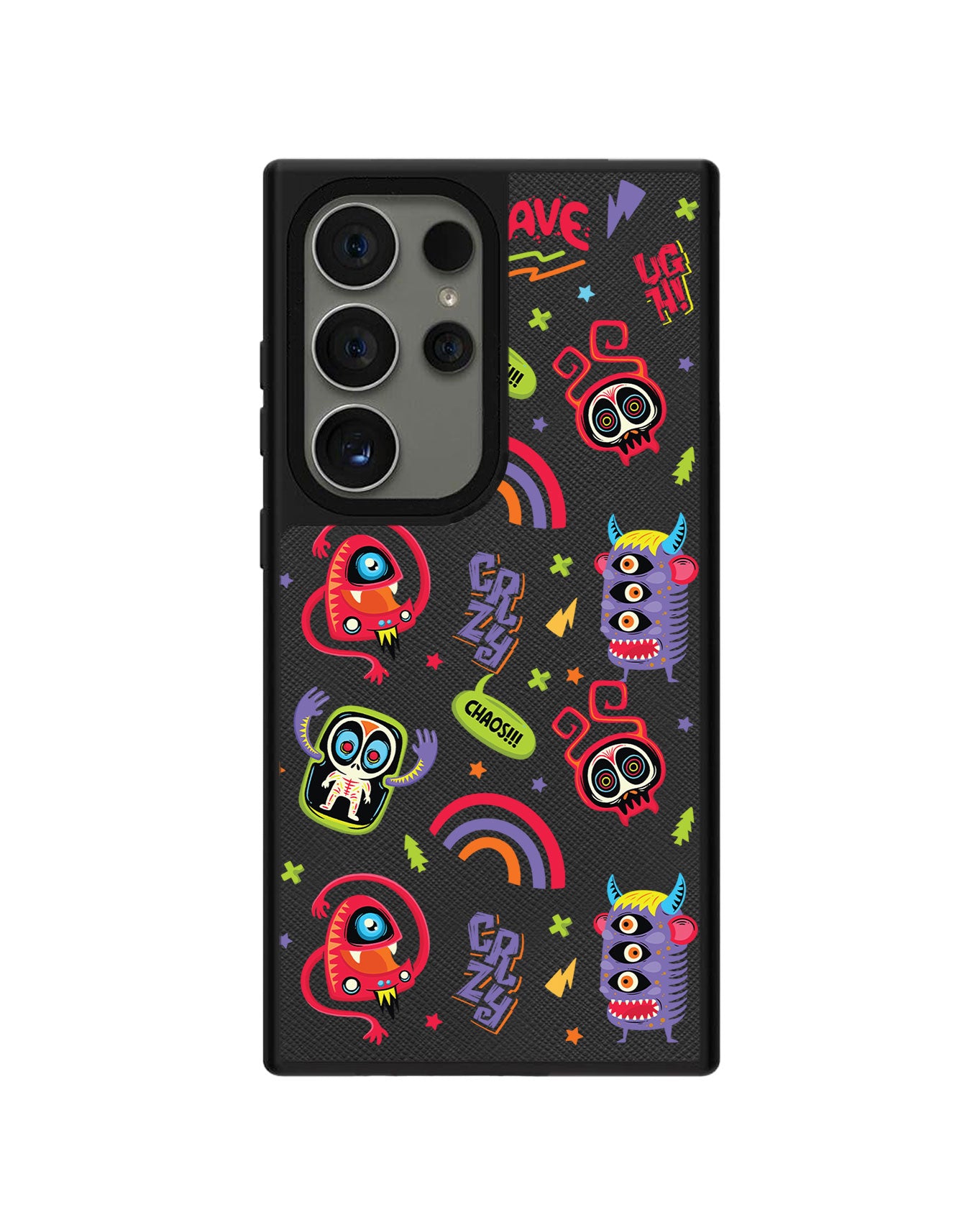 Android Leather Grip Case - Baby Monster