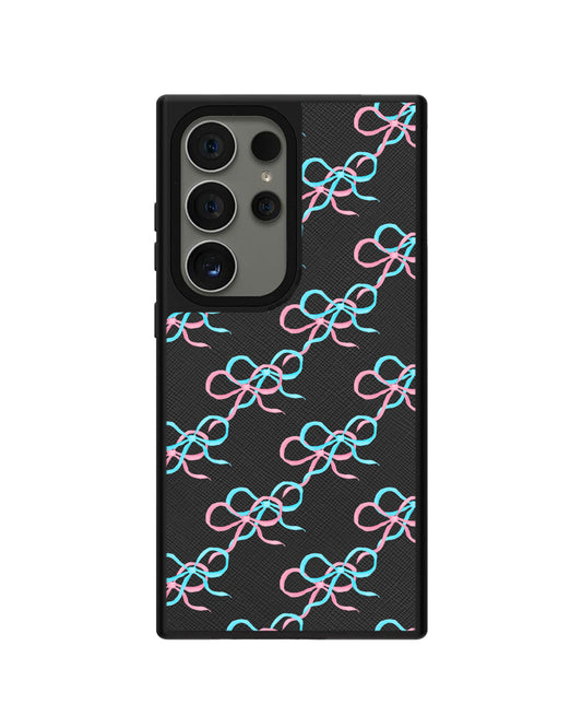 Android Leather Grip - Coquette Overlap Bow