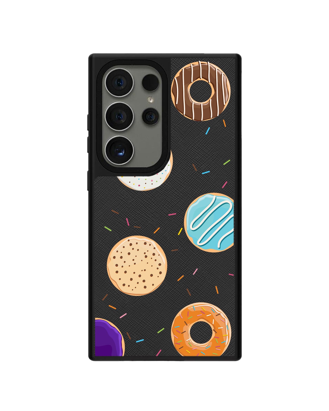 Android Leather Grip Case - Doughnut