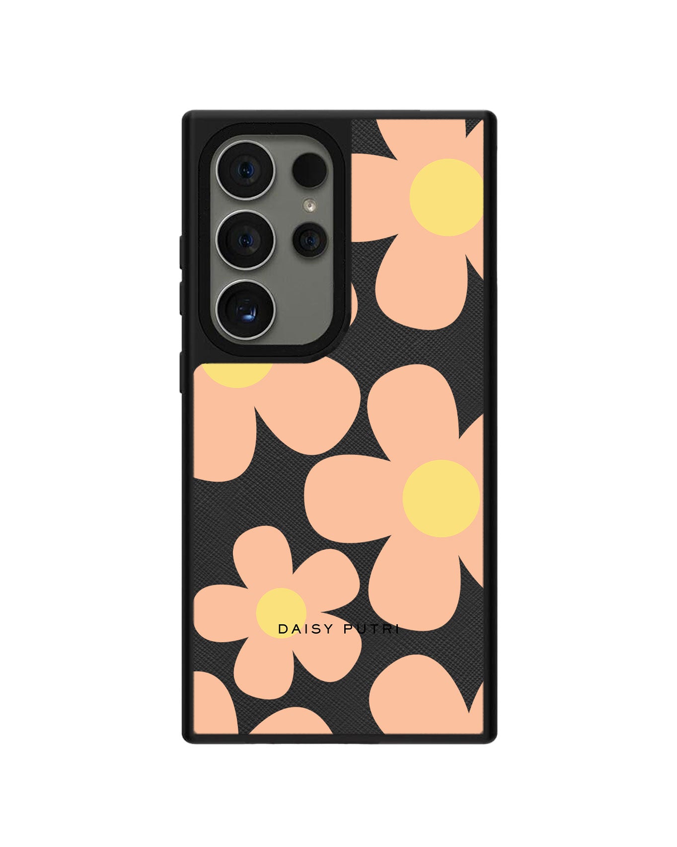 Android Leather Grip Case - Daisy Love