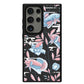 Android Leather Grip Case - Fish & Floral 3.0