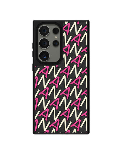 Android Leather Grip - CUSTOM MONOGRAM 3.0 Initial 6.0