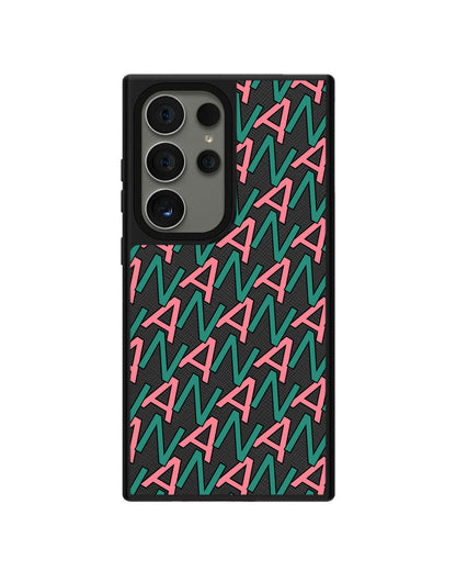 Android Leather Grip - CUSTOM MONOGRAM 3.0 Initial 7.0