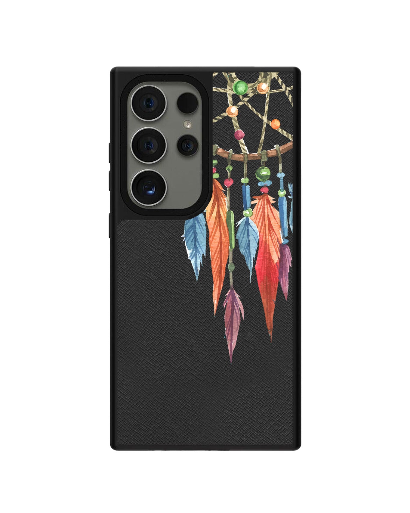 Android Leather Grip Case - Dreamcatcher 1.0