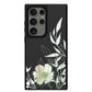 Android Leather Grip Case - Greenmint Lily