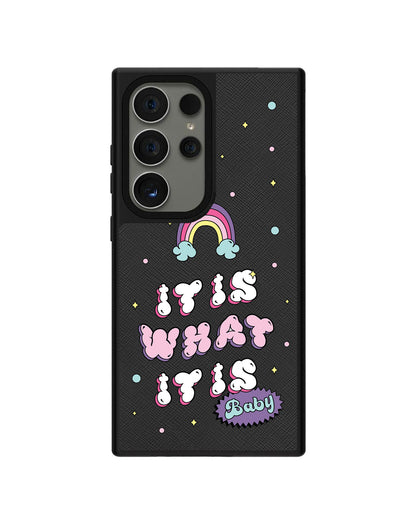 Android Leather Grip - It Is What It Is Baby