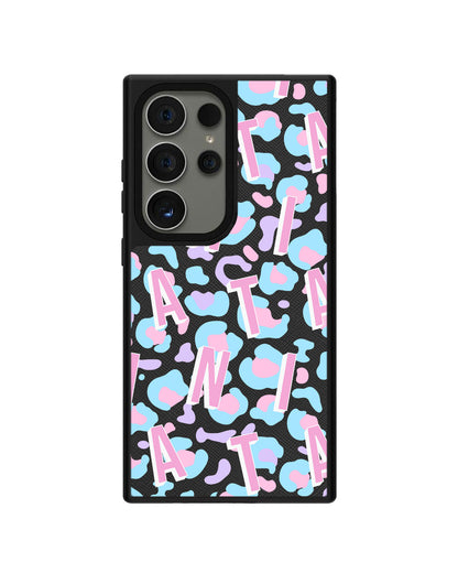 Android Leather Grip - CUSTOM MONOGRAM 3.0 Leopard 6.0