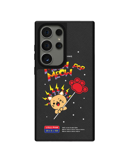 Android Leather Grip - Meow Pop 2.0