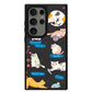 Android Leather Grip Case - Playful Cat 2.0