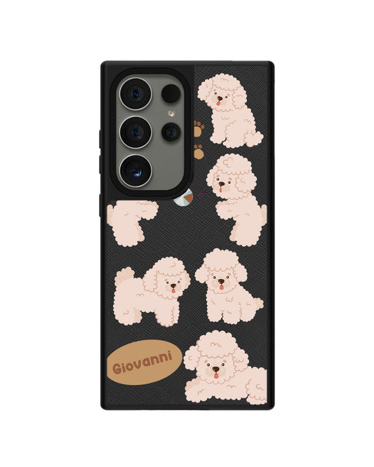 Android Leather Grip Case - Poodle Squad 2.0