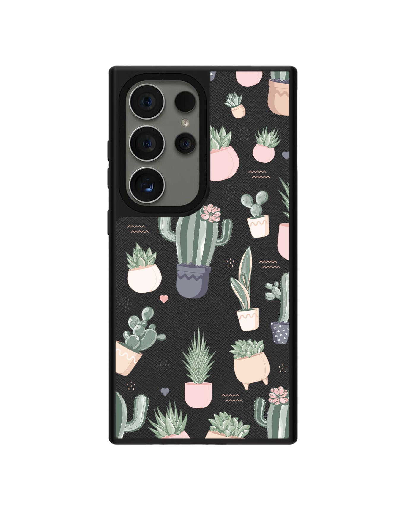 Android Leather Grip Case - Cactus 2.0