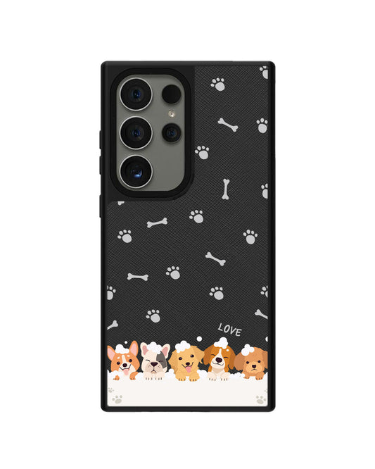 Android Leather Grip Case - Ruff Family 2.0