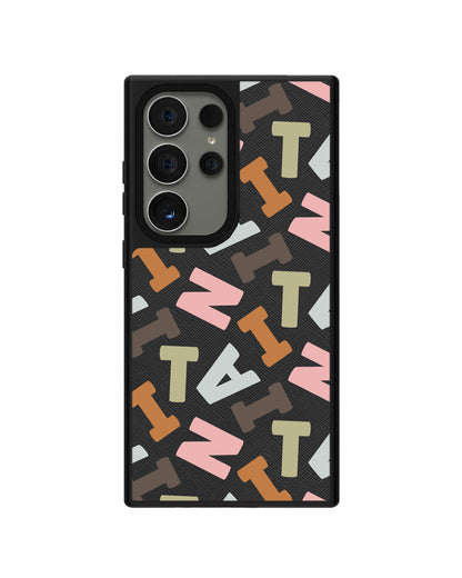 Android Leather Grip - CUSTOM MONOGRAM 3.0 Scattered 4.0