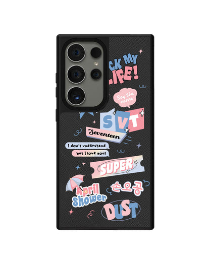 Android Leather Grip - Seventeen Super