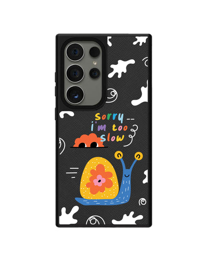 Android Leather Grip - Sorry Being Slow