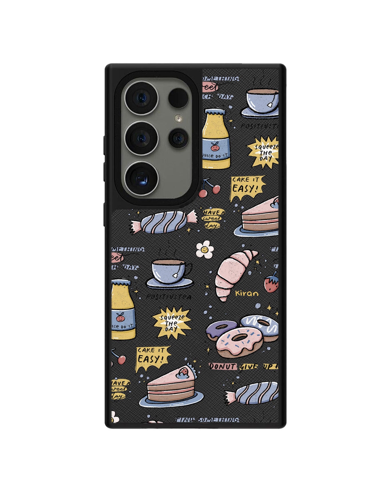 Android Leather Grip Case - Sweets