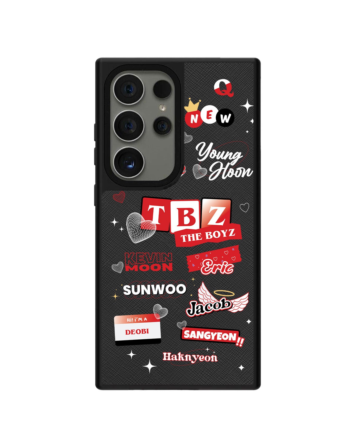 Android Leather Grip Case - The Boyz Members