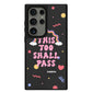 Android Leather Grip Case - This Too Shall Pass