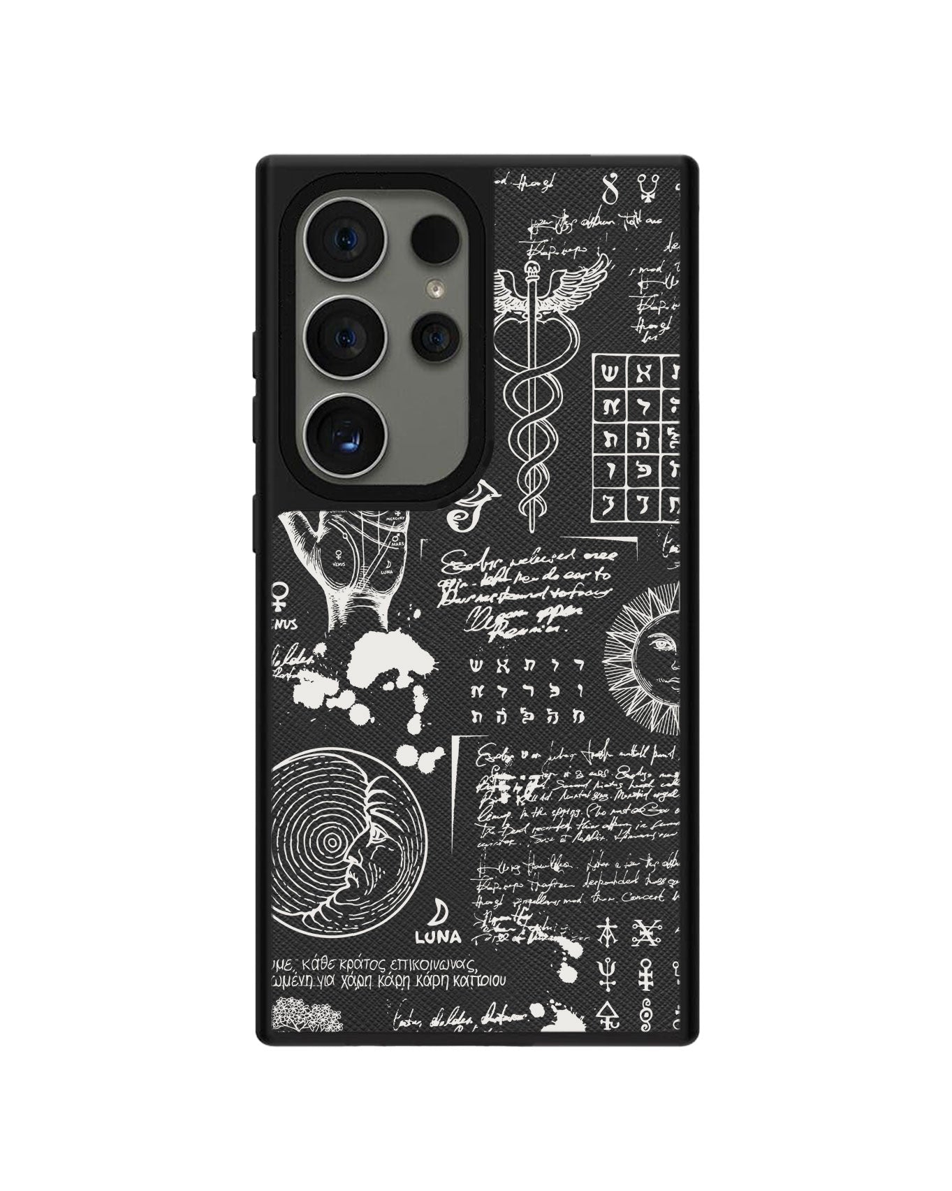 Android Leather Grip Case - Alchemy 1.0