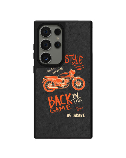 Android Leather Grip - Back in the Game
