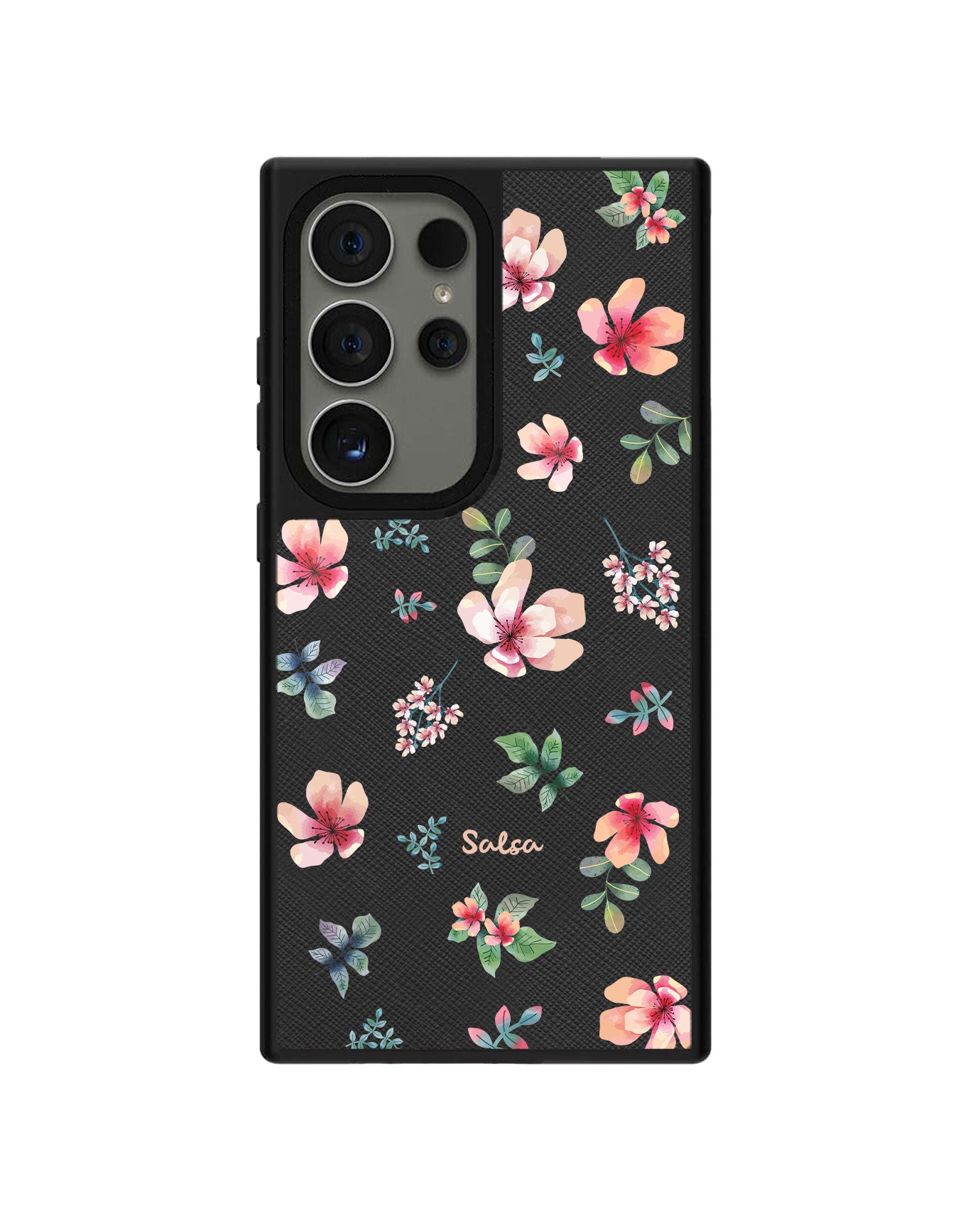 Android Leather Grip Case - Botanical Garden 5.0